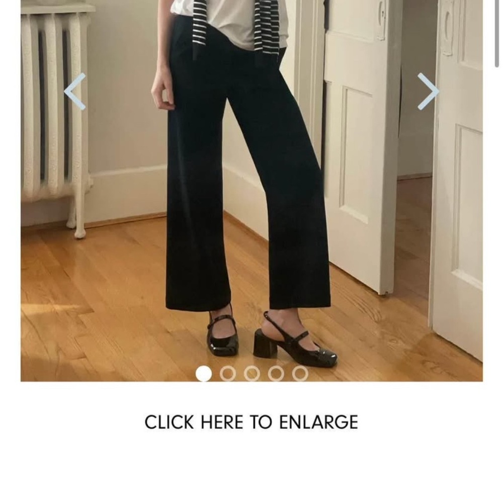 Wide leg pants